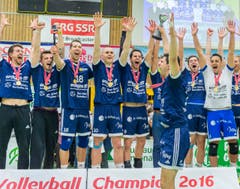 Volley Amriswil ist schweizer Meister (Bild: Andrea Stalder)