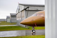 WEF-Flugverkehr am Flughafen Altenrhein (Bild: Urs Bucher)