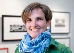 Jolanda Brändle, Bäuerin und Scherenschnitt-Künstlerin, Mosnang (Bild: Urs Jaudas)