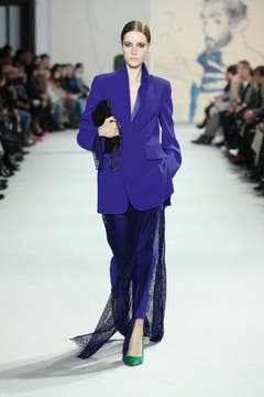 Die Herbst- und Winterkollektion 2018 von Akris, präsentiert an der Pariser Fashion Week. (Bild: Akris)