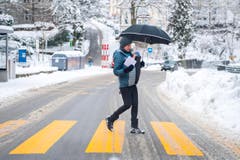 Winter St. Gallen St. Georgen (Bild: Urs Bucher)