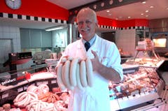 Peter Oscar, Inhaber der Metzgerei Schmid, St.Gallen. (Bild: Nana Do Carmo)