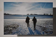 Januar: Timon Riechsteiner fotografierte mit Blick auf den Räuchlisberg. Rechts im Hintergrund der Gewerbeturm. (Bild: manuel nagel)