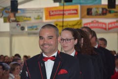 Tom Ledergerber ist die Freude über das gelungene Fünf-Tage-Fest deutlich anzusehen. (Bild: Beat Lanzendorfer)