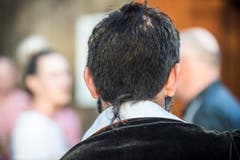 Am Konzert von Mundart-Rocker Trauffer in Frauenfeld (Bild: Andrea Stalder)