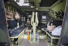 Volltruppenübung Trium der Schweizer Armee Seerücken (Bild: Andrea Stalder)