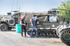 Panzer- und Armeefahrzeugtreffen Bürglen 2018 (Bild: Andrea Stalder)
