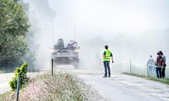Panzer- und Armeefahrzeugtreffen Bürglen 2018 (Bild: Andrea Stalder)
