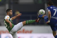 Konnte nicht reüssieren: FCSG-Stürmer Nassim Ben Khalifa. (Bild: keyston)