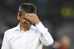 Die dritte Niederlage im dritten Spiel macht FCSG-Coach Boro Kuzmanovic Kopfzerbrechen. (Bild: keyston)