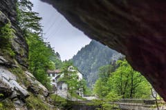 Altes Bad Pfaefers (Bild: Michel Canonica)