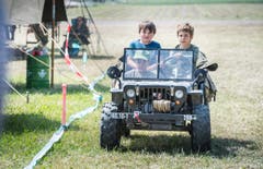Panzer- und Armeefahrzeugtreffen Bürglen 2018 (Bild: Andrea Stalder)