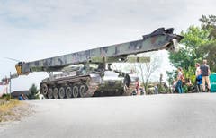 Panzer- und Armeefahrzeugtreffen Bürglen 2018 (Bild: Andrea Stalder)