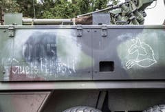 Volltruppenübung Trium der Schweizer Armee Seerücken (Bild: Andrea Stalder)