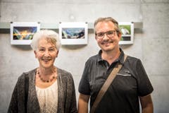 Sie gehören zu den zahlreichen TZ-Leserfotografen: Mägi Habrik und Roger Rubin. (Bild: Reto Martin)