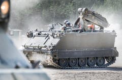 Panzer- und Armeefahrzeugtreffen Bürglen 2018 (Bild: Andrea Stalder)