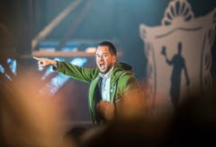 Am Konzert von Mundart-Rocker Trauffer in Frauenfeld (Bild: Andrea Stalder)