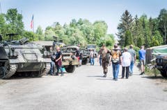 Panzer- und Armeefahrzeugtreffen Bürglen 2018 (Bild: Andrea Stalder)