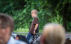 Am Konzert von Mundart-Rocker Trauffer in Frauenfeld (Bild: Andrea Stalder)