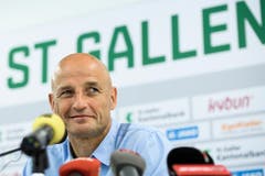 Peter Zeidler ist der neue Trainer des FC St.Gallen. (Bild: Urs Bucher)