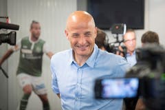 Peter Zeidler ist der neue Trainer des FC St.Gallen. (Bild: Urs Bucher)