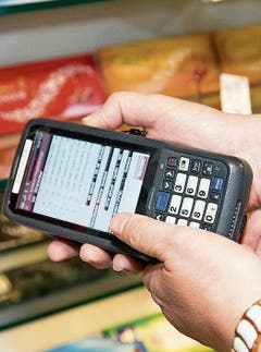 Gerät zum Koppeln der E-Paper.
