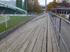 Der Stehplatzsektor, in dem auch die Gästefans waren. (Rainer Bolliger)