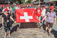 Auch eine Delegation aus der Schweiz ist zur Feier eingeladen worden. Unter anderen haben Regierungsmitglieder des Kantons Freiburg teilgenommen.