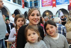 Jüdisches Pilgerfest zur Ghriba-Synagoge auf der Insel Djerba - eine jüdische Familie aus Frankreich mit tunesischen Wurzeln.(Fotografin: Katharina Eglau)