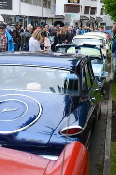 Impressionen von Oldtimer in Obwalden in Engelberg am Pfingstsonntag. Bild: Martin Uebelhart (Engelberg, 20. Mai 2018)