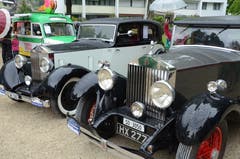 Impressionen von Oldtimer in Obwalden in Engelberg am Pfingstsonntag. Bild: Martin Uebelhart (Engelberg, 20. Mai 2018)
