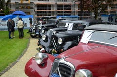 Impressionen von Oldtimer in Obwalden in Engelberg am Pfingstsonntag. Bild: Martin Uebelhart (Engelberg, 20. Mai 2018)