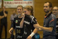 Kann die Tränen nicht mehr zurückhalten: Die Brühlerin Fabienne Albrecht. | Bild: Dominik Wunderli (Nottwil, 22. Mai 2018)