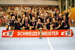 Spono Eagles sind Schweizermeister! | Bild: Marc Schumacher / Freshfocus (Nottwil, 22. Mai 2018)