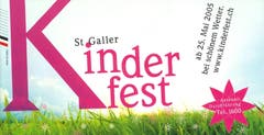 Im Jahr 2005 stieg das Kinderfest unter dem Motto "Grenzenlos". (Bild:PD)