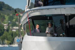 Luzerner Stadträtin Franziska Bitzi bei ihrer Taufrede. (Bild: Dominik Wunderli (Luzern, 24. Mai 2018))