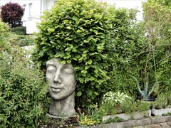Hochsteckfrisuren sind anscheinend wieder voll im Trend. Aufgenommen an der Kreuzbuchstrasse in Meggen. (Bild: Margrith Imhof (Meggen, 23. Mai 2018))