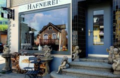 Ein ganz spezieller Laden in Beckenried. (Bild: Sepp Bernasconi, 19. Mai 2018)