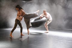Diane Gemsch, Laura Garcia Aguilera und Tobias Spori. (Bild: PD/Pierre Lippuner)