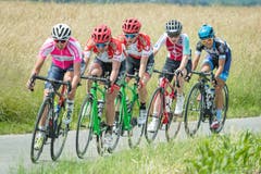Die Damen in der Steigung. (Bild: Christian H. Hildebrand (Hagendorn, 27. Mai 2018)