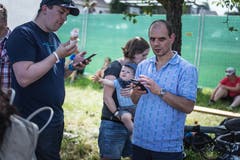 St. Galler Kantonalschwingfest in Tübach.
