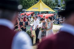 St. Galler Kantonalschwingfest in Tübach.