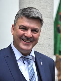 Der neue Talammann Beat Schmid. (Bild: Urs Hanhart, Hospental, 27. Mai 2018)