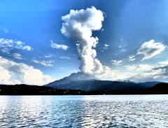 Als ob am Pilatus ein Vulkan wäre. (Bild: Walter Buholzer)
