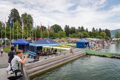 Blick auf das Festgelände. (Bild: Christian H. Hildebrand, 26. Mai 2018)