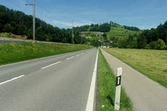 Unterwegs von Wolhusen nach Werthenstein (Bild: Josef Müller)