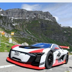Der E-Tron Vision GT von Audi. (Bild: Audi AG, Spiringen, 28. Mai 2018)