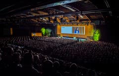 Die TKB-Partizipanten-Versammlung in der Bodensee Arena (Bild: Andrea Stalder)