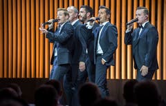A-cappella-Quintett Bliss (Bild: Andrea Stalder)