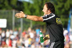 Christian Brand trainierte die Mannschaft nach der Entlassung von Rolf Fringer als Interimstrainer von Anfang Mai bis Ende Juni 2011. | Bild: Philipp Schmidli